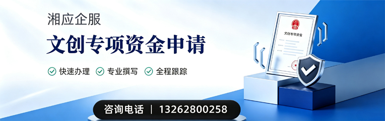 茂名文创专项资金申报服务